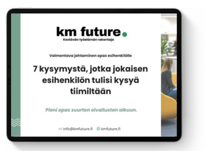 Valmentava johtamisen opas KM FUTURE